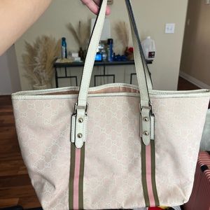 Gucci monogram tote